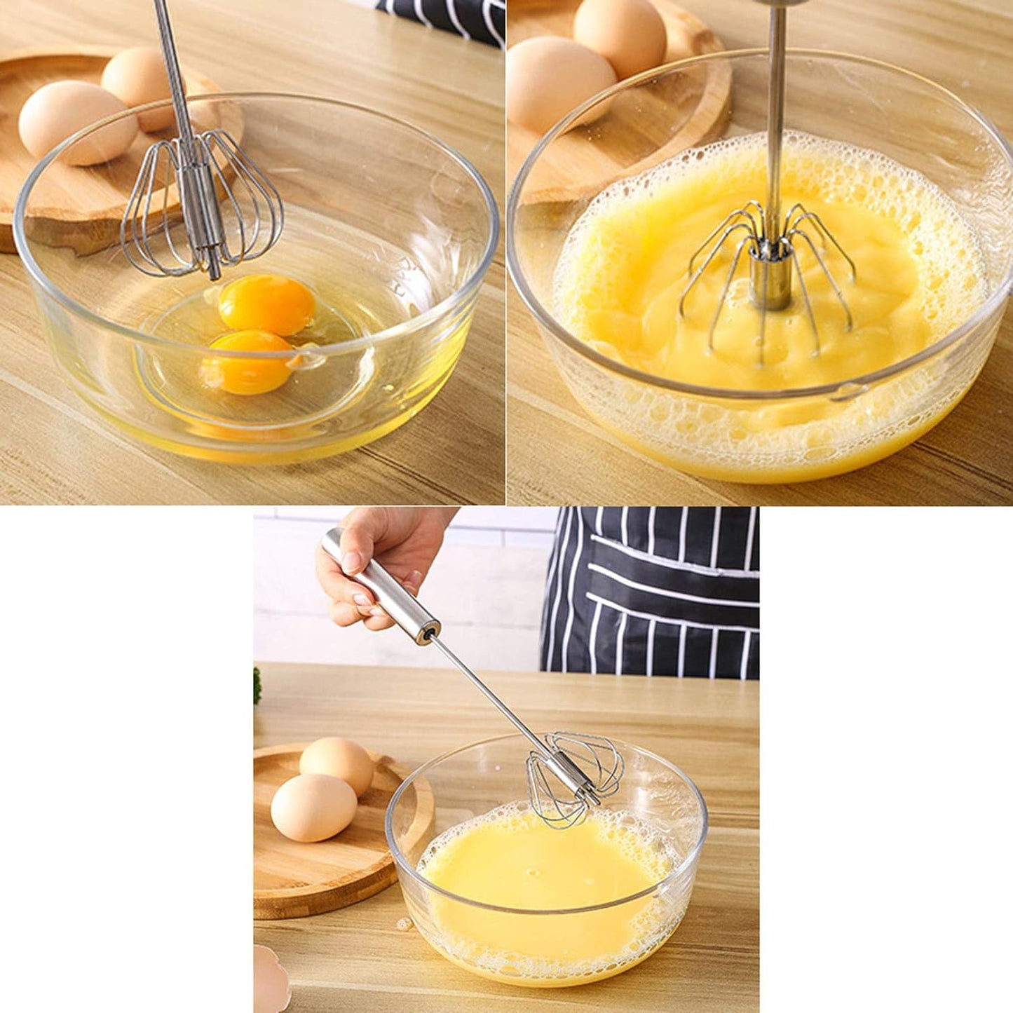 Effortless Egg Whisking Tool